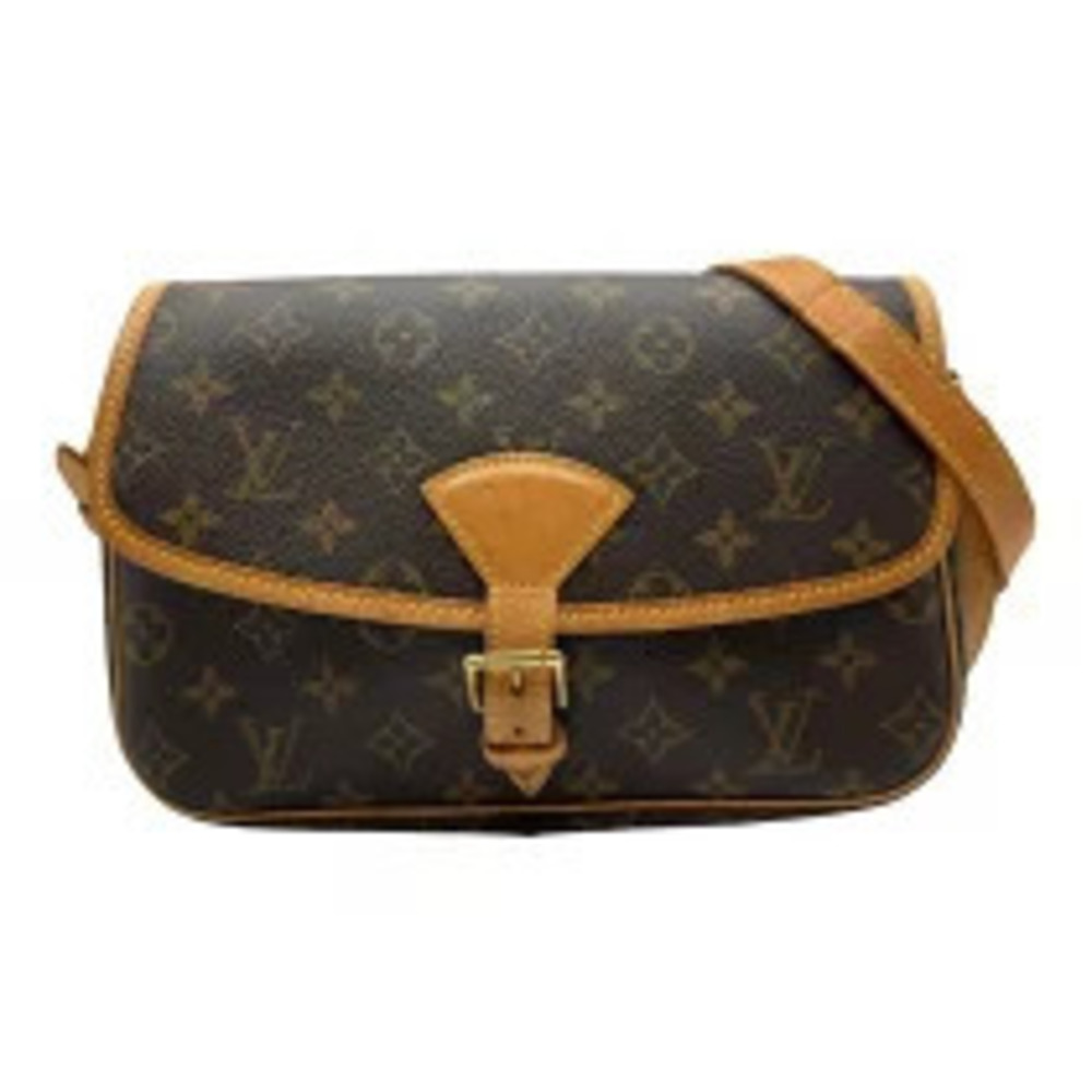 Louis Vuitton Sologne Brown Monogram Leather Shoulder Bag